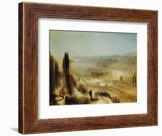 Cicero at his Villa-J. M. W. Turner-Framed Giclee Print