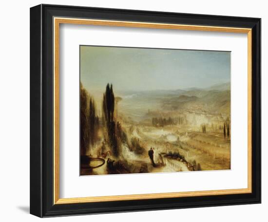 Cicero at his Villa-J. M. W. Turner-Framed Giclee Print