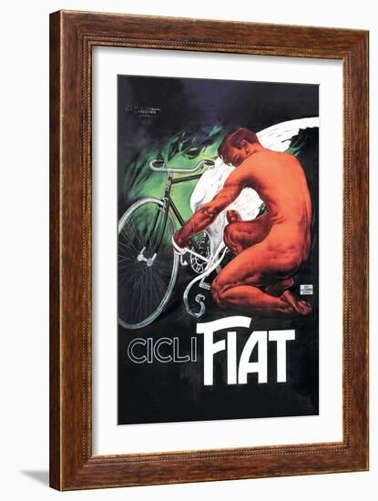 Cicli Fiat-null-Framed Art Print