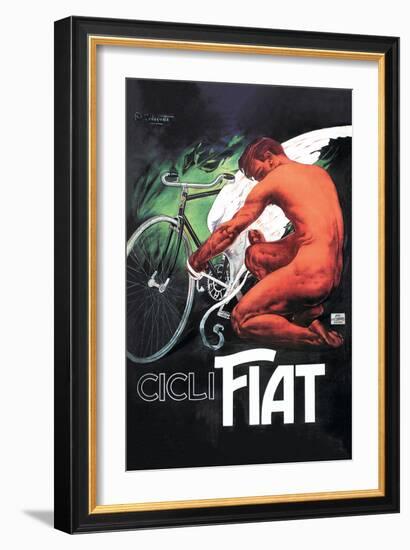 Cicli Fiat-null-Framed Art Print