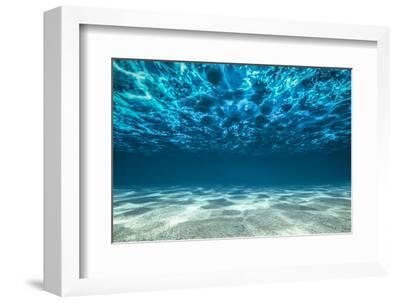 プリントw/フレーム【Colorfornia beautiful ocean】 Amazon.com: Blue Ocean Sunset Framed Wall Art Abstract