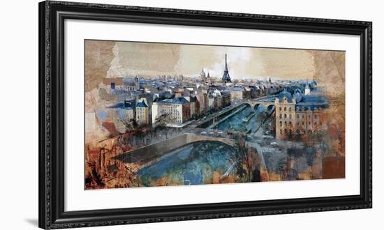 Ciel de Paris-Marti Bofarull-Framed Art Print