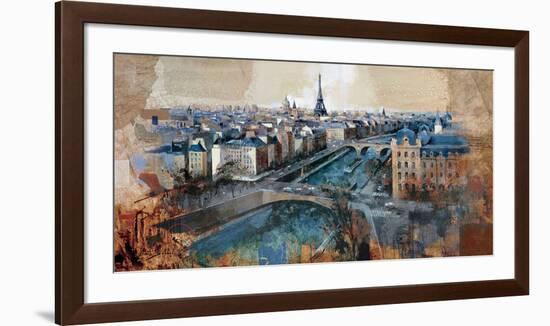 Ciel de Paris-Marti Bofarull-Framed Art Print