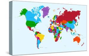 World Maps Canvas Art Prints Paintings Posters Framed Wall