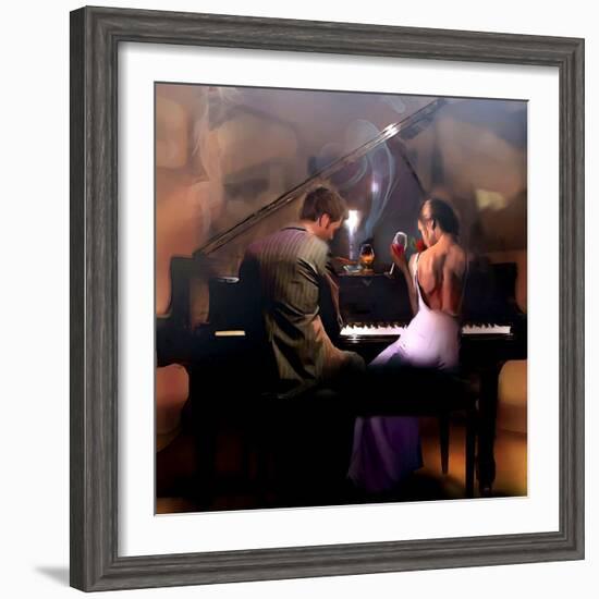 Cigar Bar Love-Murray Murray Henderson Fine Art-Framed Premium Giclee Print