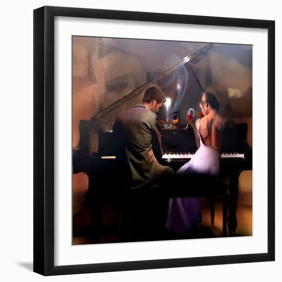 Cigar Bar Love-Murray Murray Henderson Fine Art-Framed Premium Giclee Print