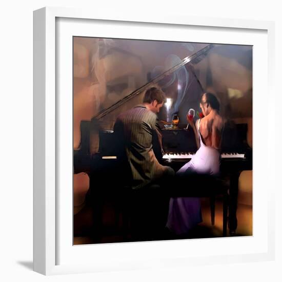 Cigar Bar Love-Murray Murray Henderson Fine Art-Framed Premium Giclee Print