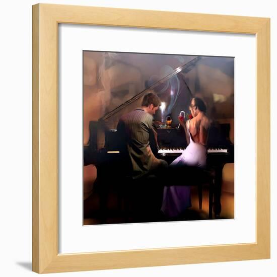 Cigar Bar Love-Murray Murray Henderson Fine Art-Framed Giclee Print