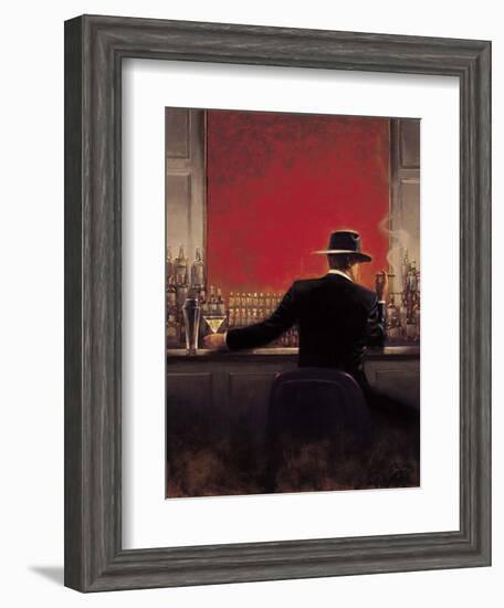 Cigar Bar-Brent Lynch-Framed Premium Giclee Print