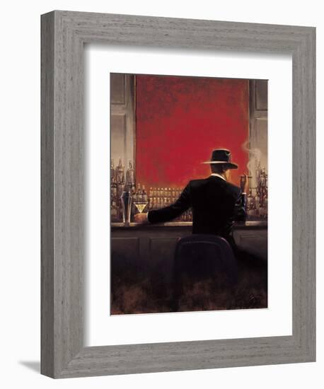 Cigar Bar-Brent Lynch-Framed Premium Giclee Print