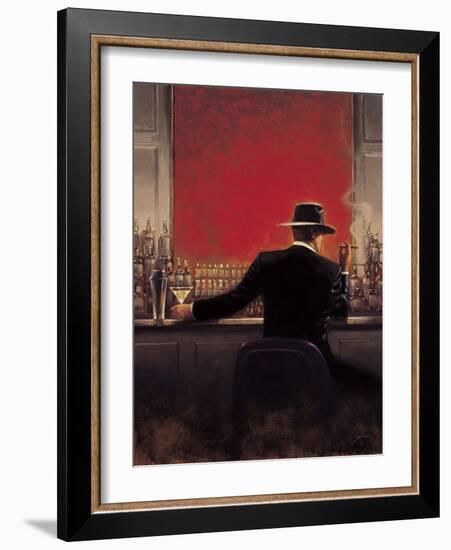 Cigar Bar-Brent Lynch-Framed Art Print