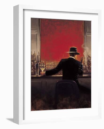 Cigar Bar-Brent Lynch-Framed Art Print