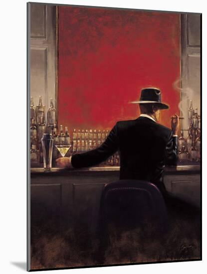 Cigar Bar-Brent Lynch-Mounted Art Print