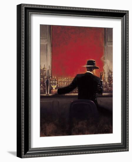 Cigar Bar-Brent Lynch-Framed Art Print