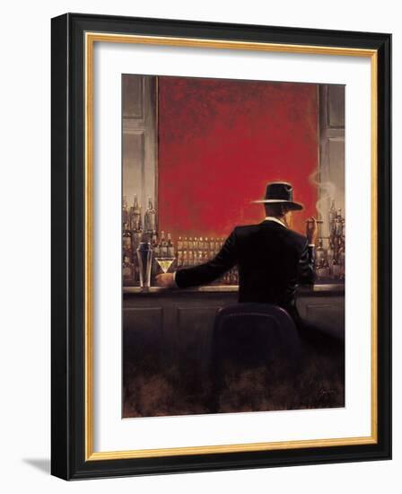 Cigar Bar-Brent Lynch-Framed Art Print