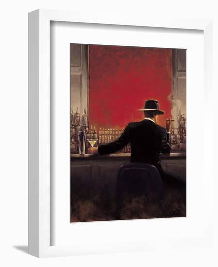 Cigar Bar-Brent Lynch-Framed Art Print