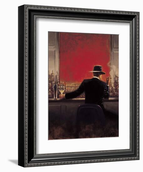 Cigar Bar-Brent Lynch-Framed Art Print