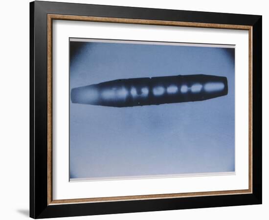 Cigar-Shaped Venusian Interplanetary UFO-null-Framed Photographic Print