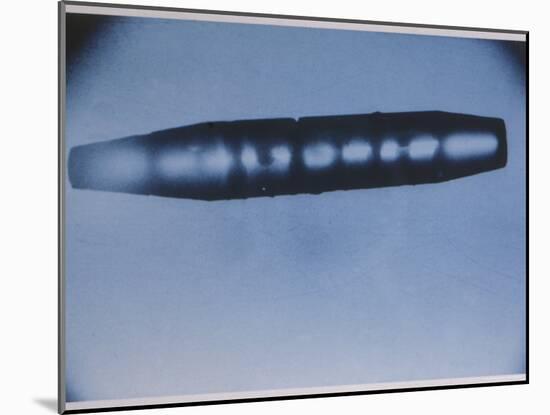 Cigar-Shaped Venusian Interplanetary UFO-null-Mounted Photographic Print