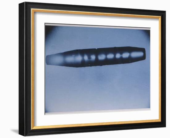 Cigar-Shaped Venusian Interplanetary UFO-null-Framed Photographic Print