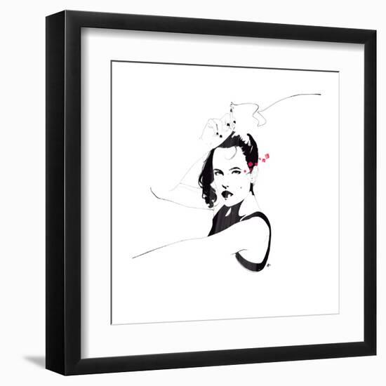 Cigarette-Manuel Rebollo-Framed Art Print