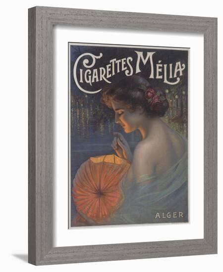 Cigarettes Melia Poster-null-Framed Giclee Print