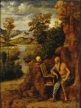 Saint Jerome in the Desert-Cima da Conegliano-Mounted Giclee Print