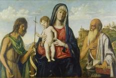 Virgin with Child Between John the Baptist and Jerome-Cima da Conegliano-Giclee Print