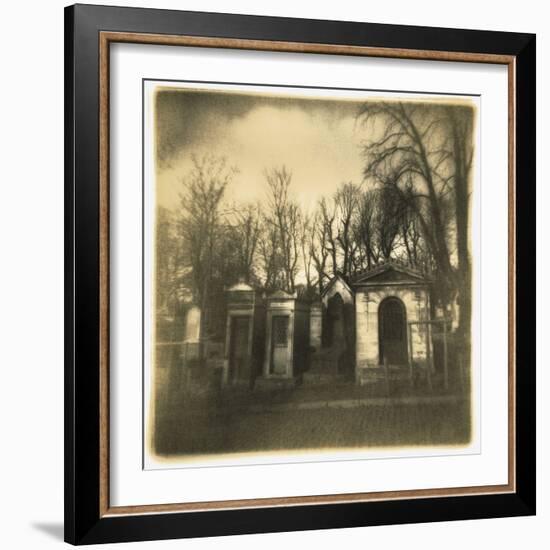 Cimetiere du Pere-Lachaise, Paris-Kevin Cruff-Framed Photographic Print