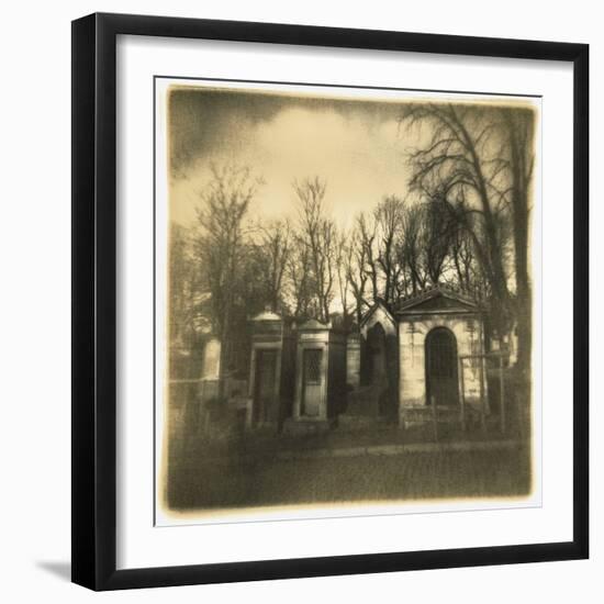 Cimetiere du Pere-Lachaise, Paris-Kevin Cruff-Framed Photographic Print