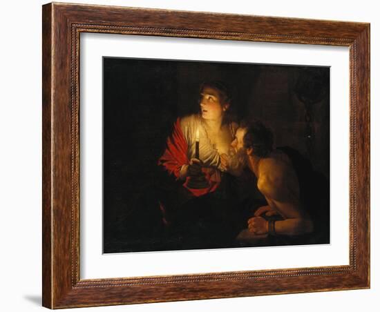 Cimon Und Pero-Gerrit van Honthorst-Framed Giclee Print