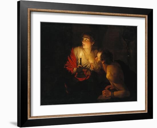 Cimon Und Pero-Gerrit van Honthorst-Framed Giclee Print