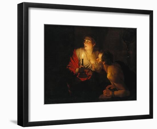 Cimon Und Pero-Gerrit van Honthorst-Framed Giclee Print