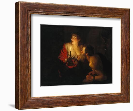 Cimon Und Pero-Gerrit van Honthorst-Framed Giclee Print