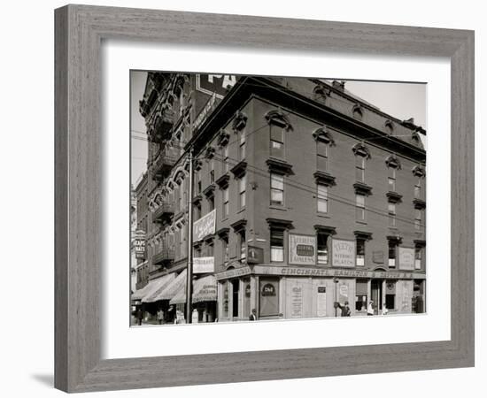 Cincinnati, Hamilton and Dayton Railroad Office, Detroit, Mich.-null-Framed Photo