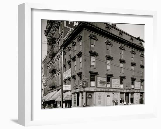 Cincinnati, Hamilton and Dayton Railroad Office, Detroit, Mich.-null-Framed Photo