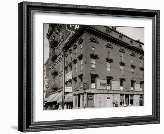 Cincinnati, Hamilton and Dayton Railroad Office, Detroit, Mich.-null-Framed Photo