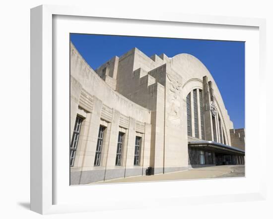 Cincinnati Museum Center at Union Terminal, Cincinnati, Ohio, United States of America, North Ameri-Richard Cummins-Framed Photographic Print