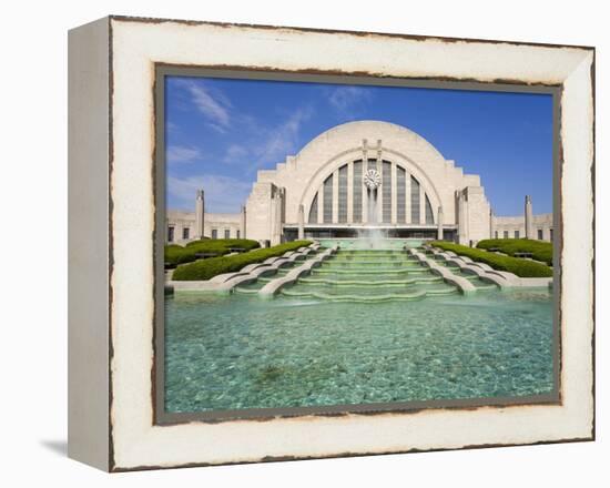 Cincinnati Museum Center at Union Terminal, Cincinnati, Ohio, United States of America, North Ameri-Richard Cummins-Framed Premier Image Canvas