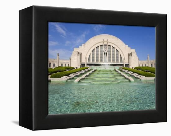 Cincinnati Museum Center at Union Terminal, Cincinnati, Ohio, United States of America, North Ameri-Richard Cummins-Framed Premier Image Canvas