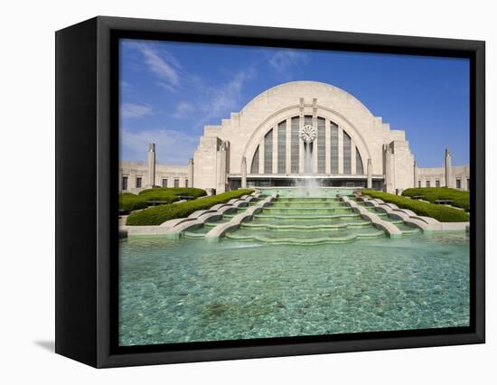 Cincinnati Museum Center at Union Terminal, Cincinnati, Ohio, United States of America, North Ameri-Richard Cummins-Framed Premier Image Canvas