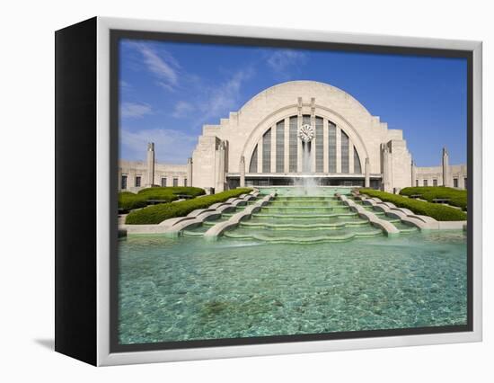 Cincinnati Museum Center at Union Terminal, Cincinnati, Ohio, United States of America, North Ameri-Richard Cummins-Framed Premier Image Canvas