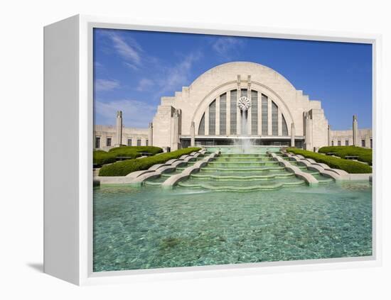 Cincinnati Museum Center at Union Terminal, Cincinnati, Ohio, United States of America, North Ameri-Richard Cummins-Framed Premier Image Canvas