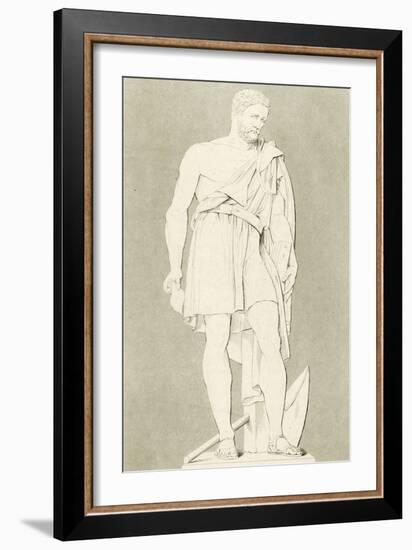 Cincinnatus-George Cooke-Framed Art Print