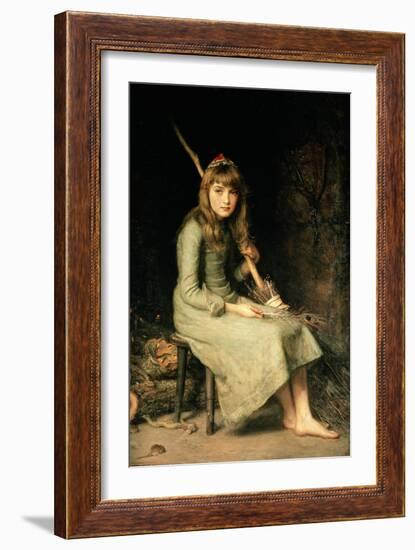 Cinderella, 1881-John Everett Millais-Framed Giclee Print