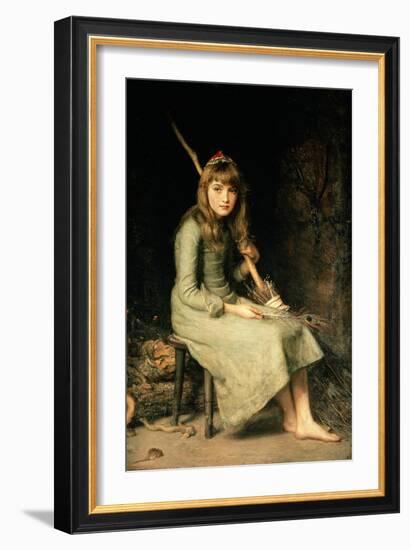 Cinderella, 1881-John Everett Millais-Framed Giclee Print