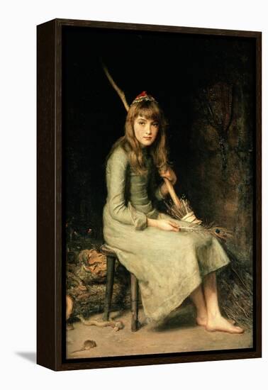 Cinderella, 1881-John Everett Millais-Framed Premier Image Canvas