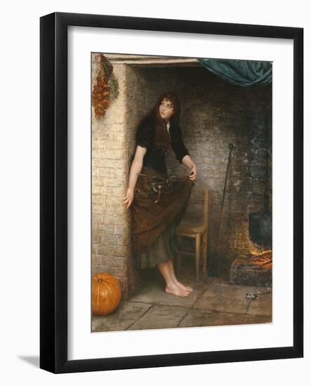 Cinderella, 1899 (Oil on Canvas)-Valentine Cameron Prinsep-Framed Giclee Print