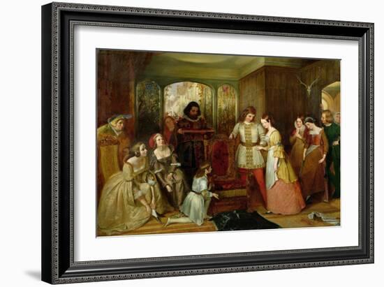 Cinderella and the Slipper-Richard Redgrave-Framed Giclee Print