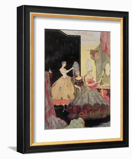 Cinderella From an Illustrated Children's Book.-null-Framed Giclee Print